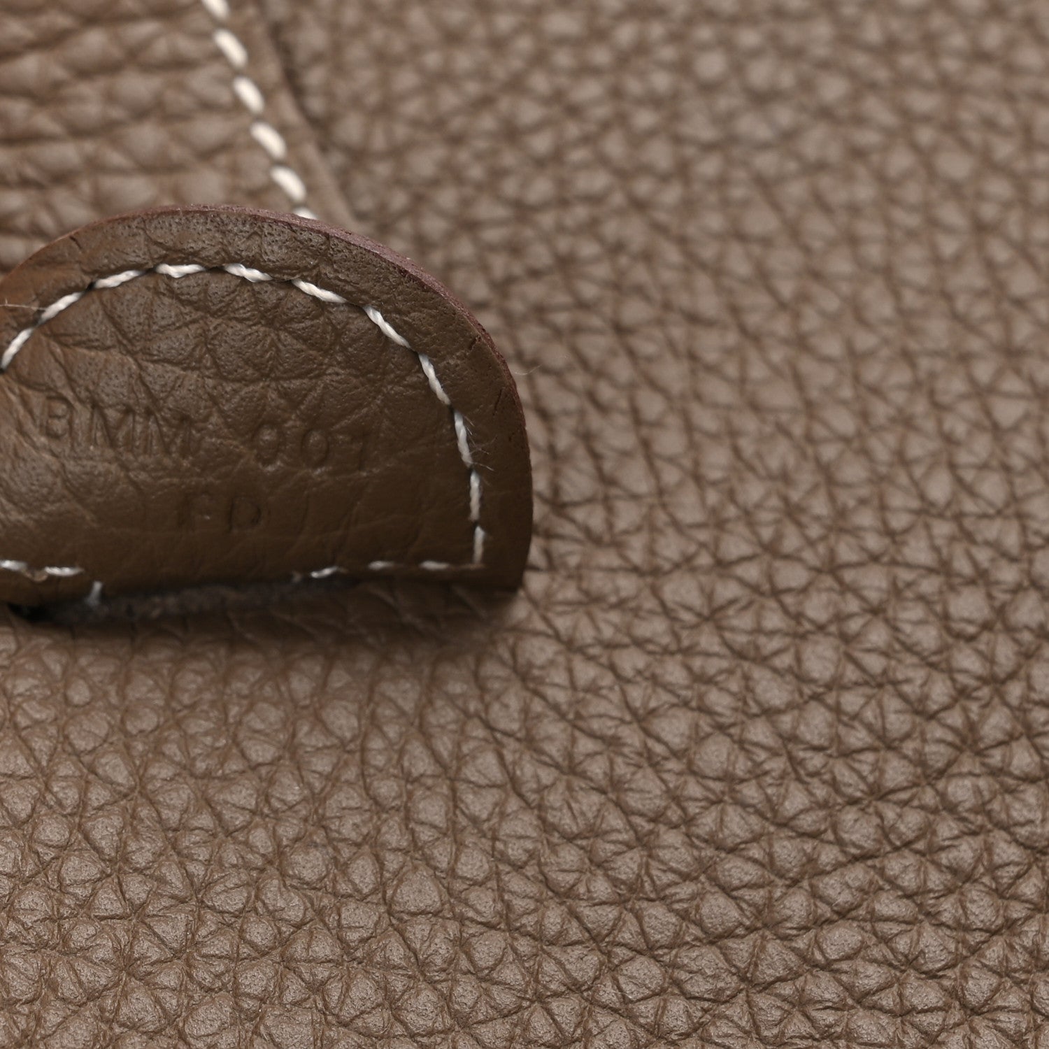 Hermes Taurillon Clemence EVELYNE III PM Etoupe 7 of 11