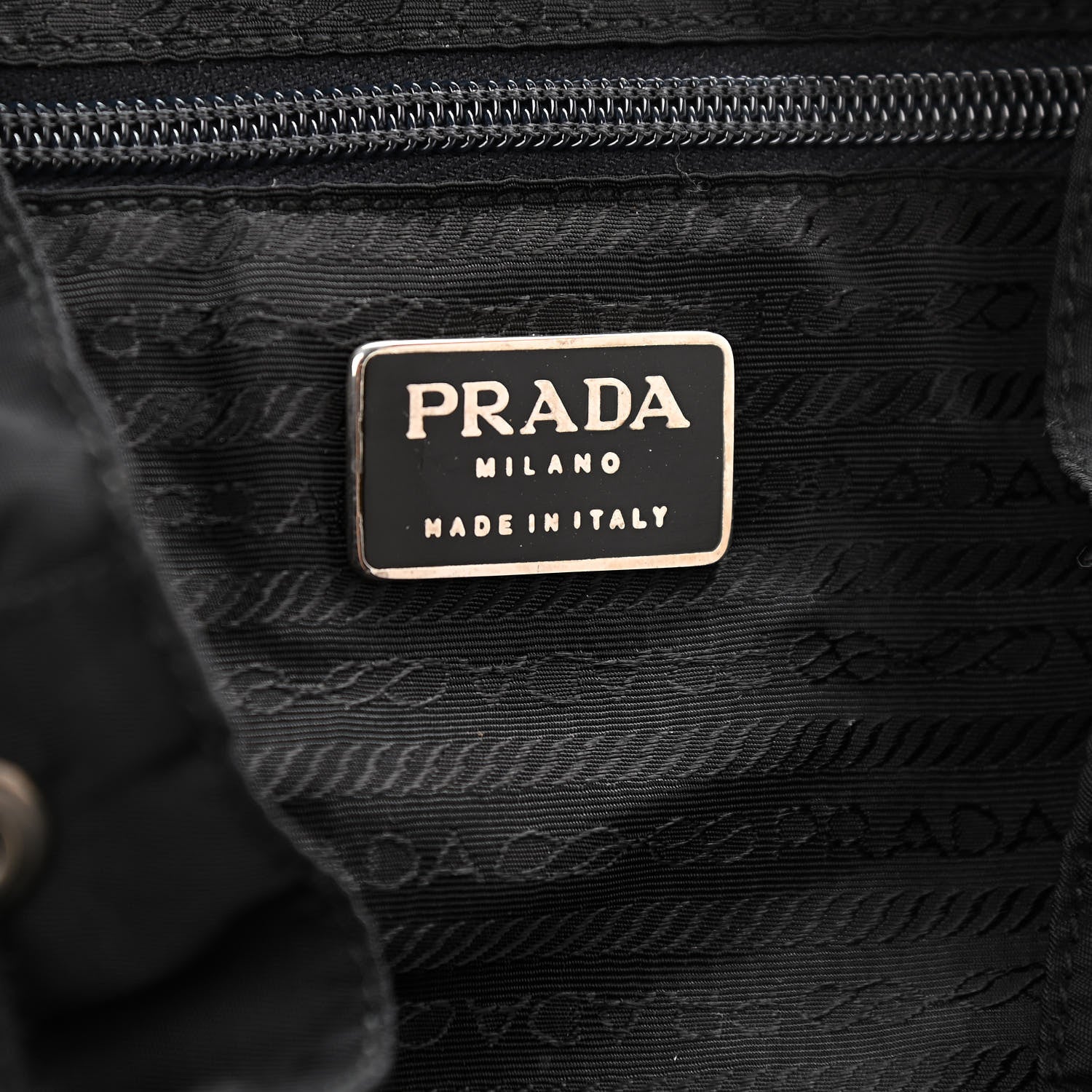 Prada Tessuto Nylon Vela Backpack Black 6 of 10