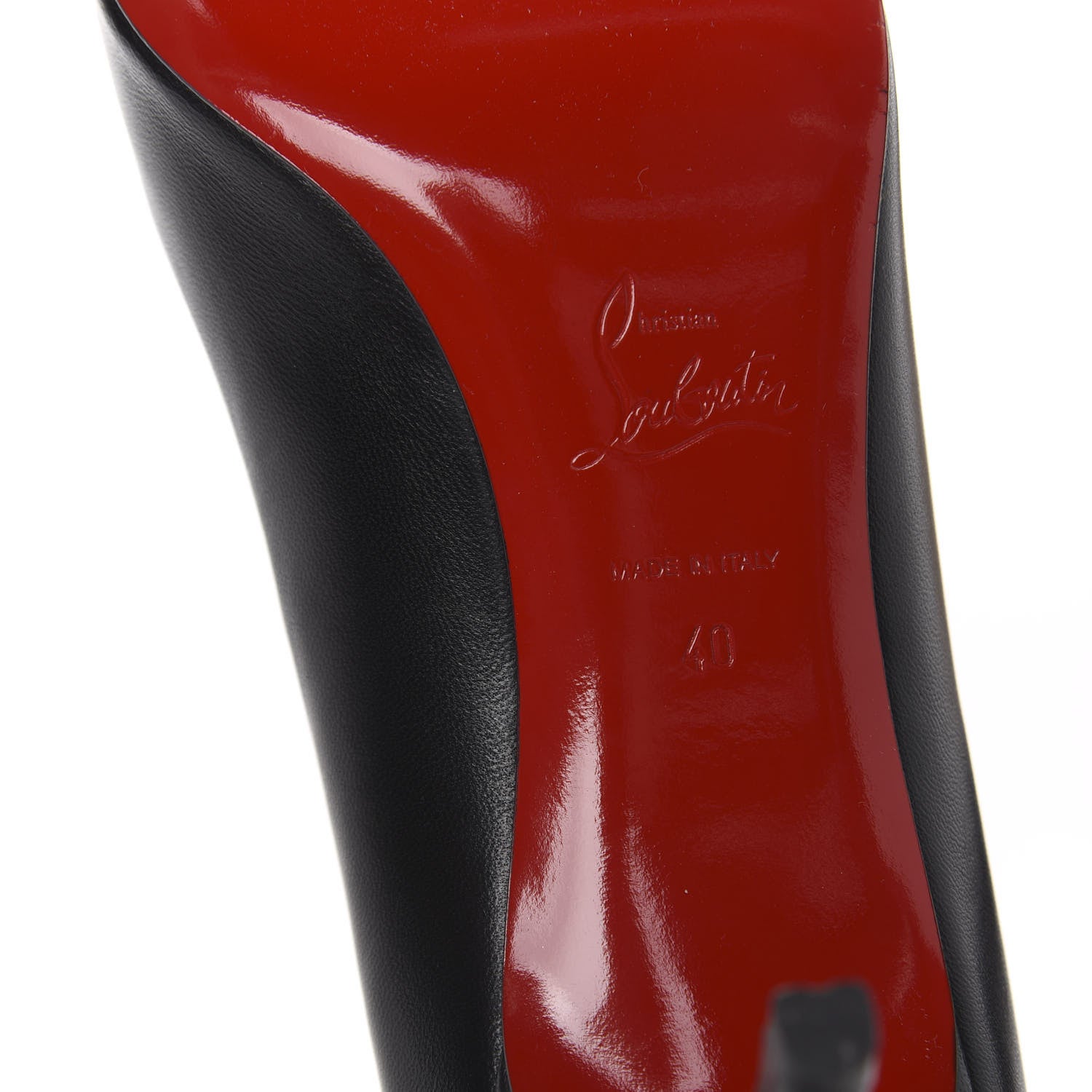 Christian Louboutin Kid Simple 70 Pumps 40 Black 7 of 8