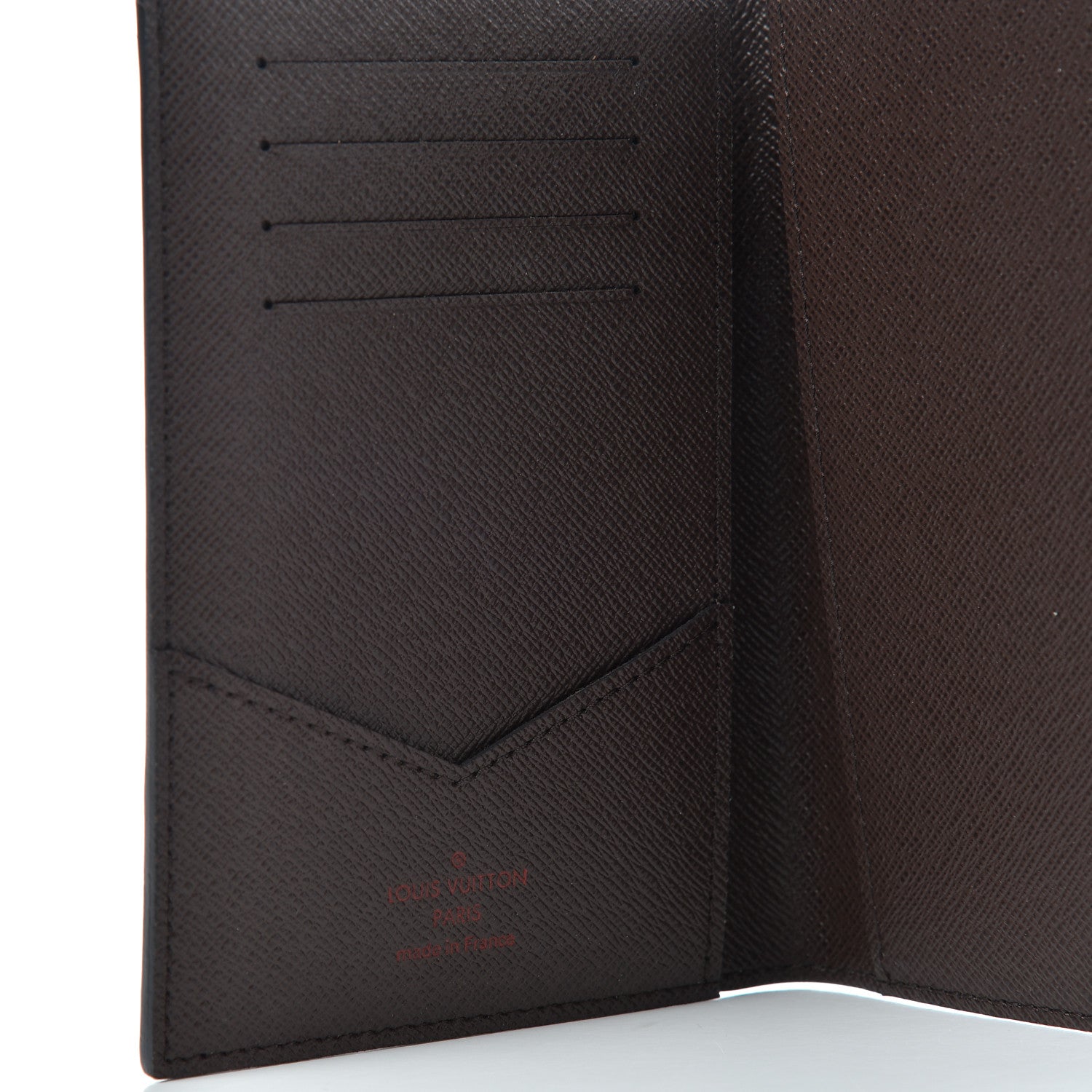Louis Vuitton Damier Ebene Passport Cover 6 of 6