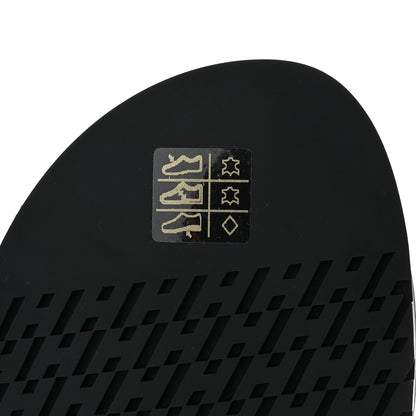 Hermes Calfskin Mens Chypre Sandals 41.5 Black 7 of 10