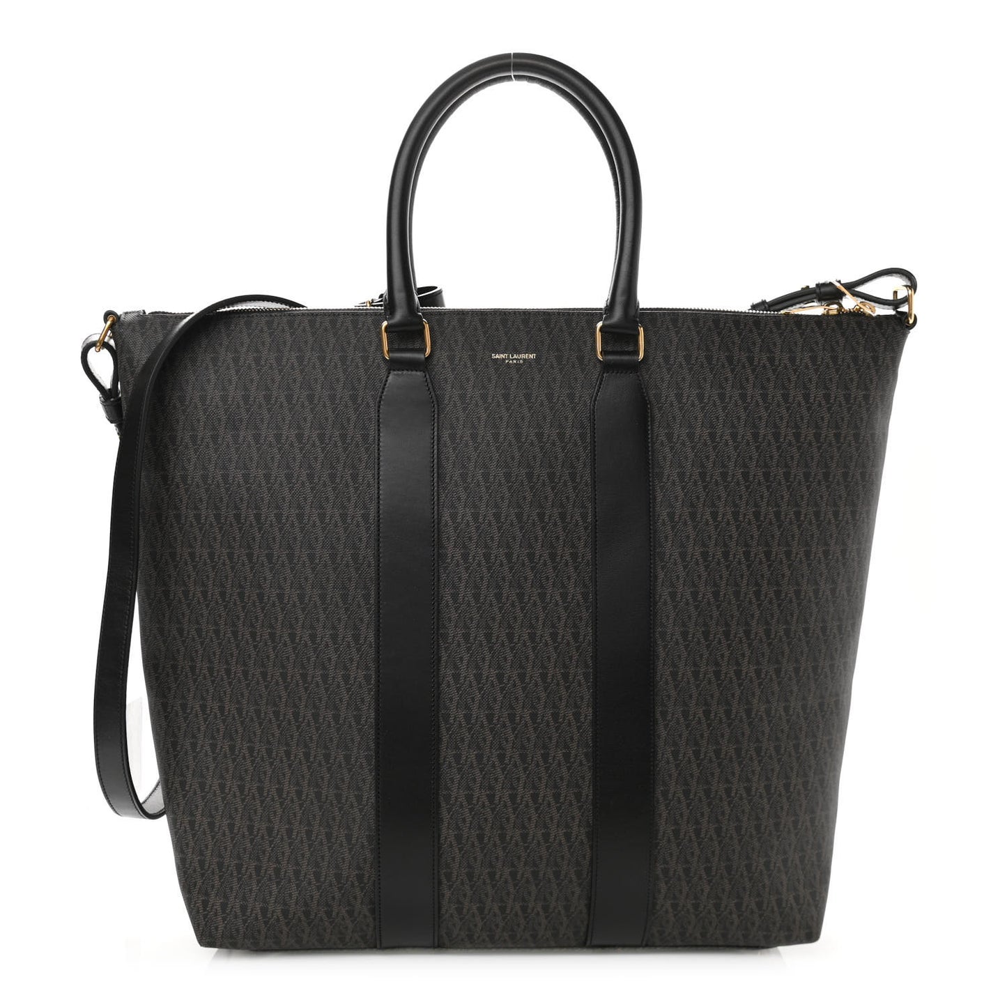 Toile Classic Monogram Tote Black