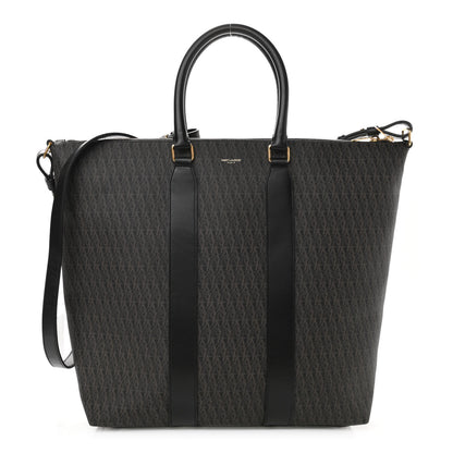 Saint Laurent Toile Classic Monogram Tote Black 1 of 10