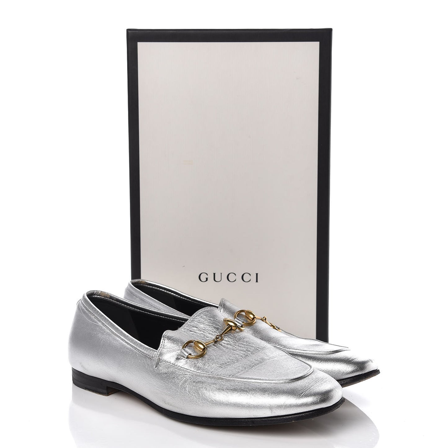Metallic Nappa Womens Jordaan Loafers 40 Argento