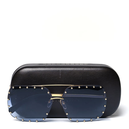 Louis Vuitton The Party Square Sunglasses Z2354W Blue 7 of 7
