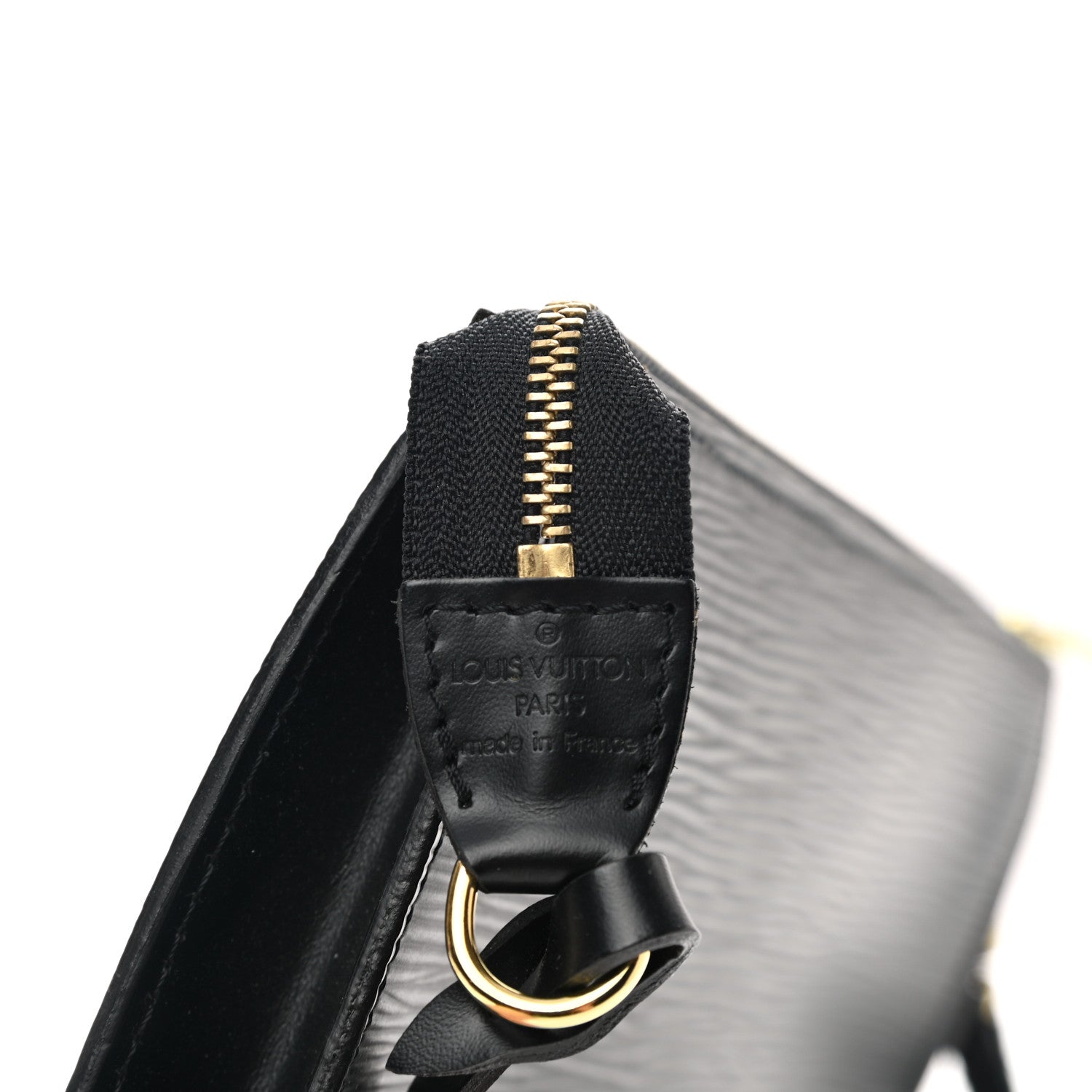 Louis Vuitton Epi Pochette Accessories 24 Black 6 of 7