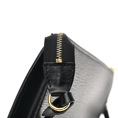 Louis Vuitton Epi Pochette Accessories 24 Black 6 of 7