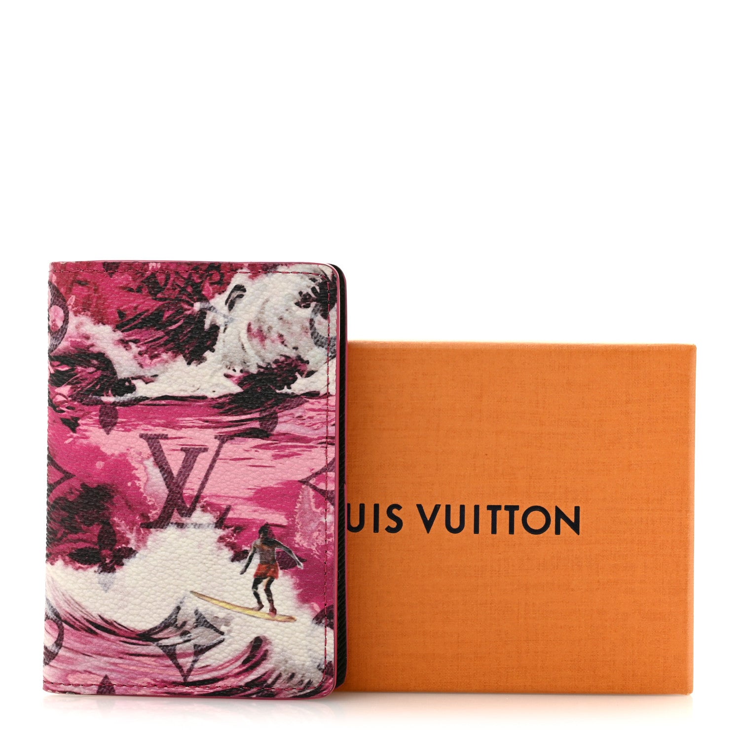 Louis Vuitton Monogram Surfin' Pocket Organizer NM Pink 7 of 7