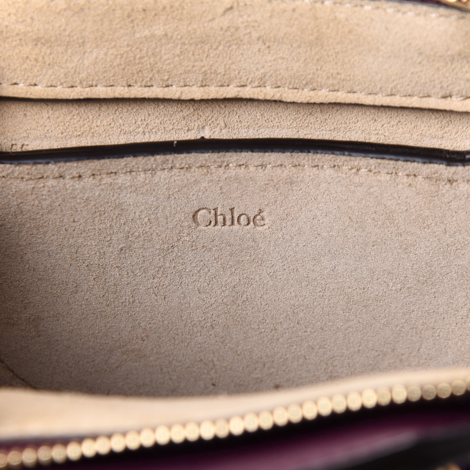 Chloe Goatskin Suede Mini Pixie Bag Nightfall Purple 5 of 14