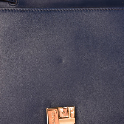 Gucci Calfskin Small Sylvie Wristlet Clutch Blue Agata 8 of 10