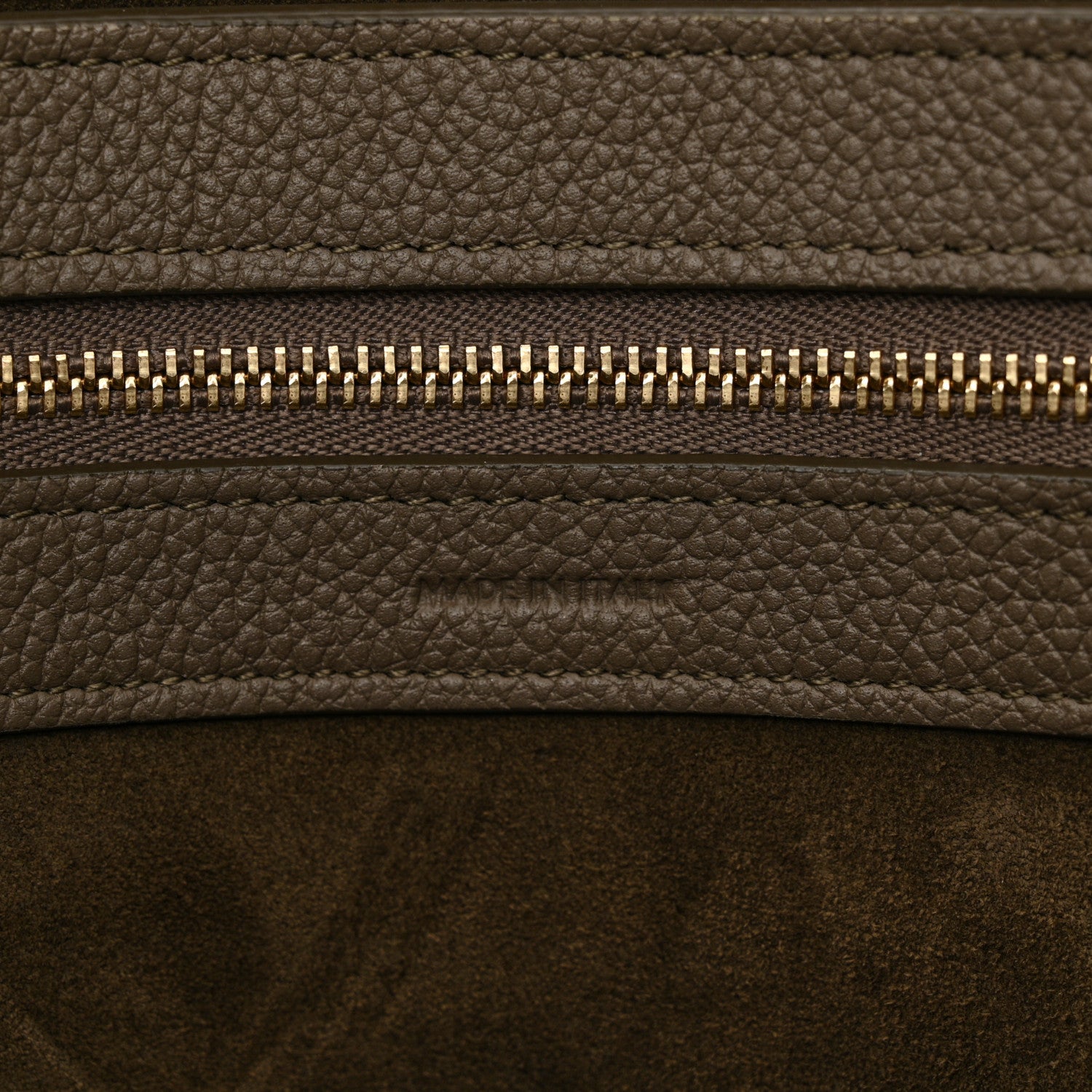 Celine Soft Grained Calfskin Small Belt Cabas Phantom Taupe 6 of 10