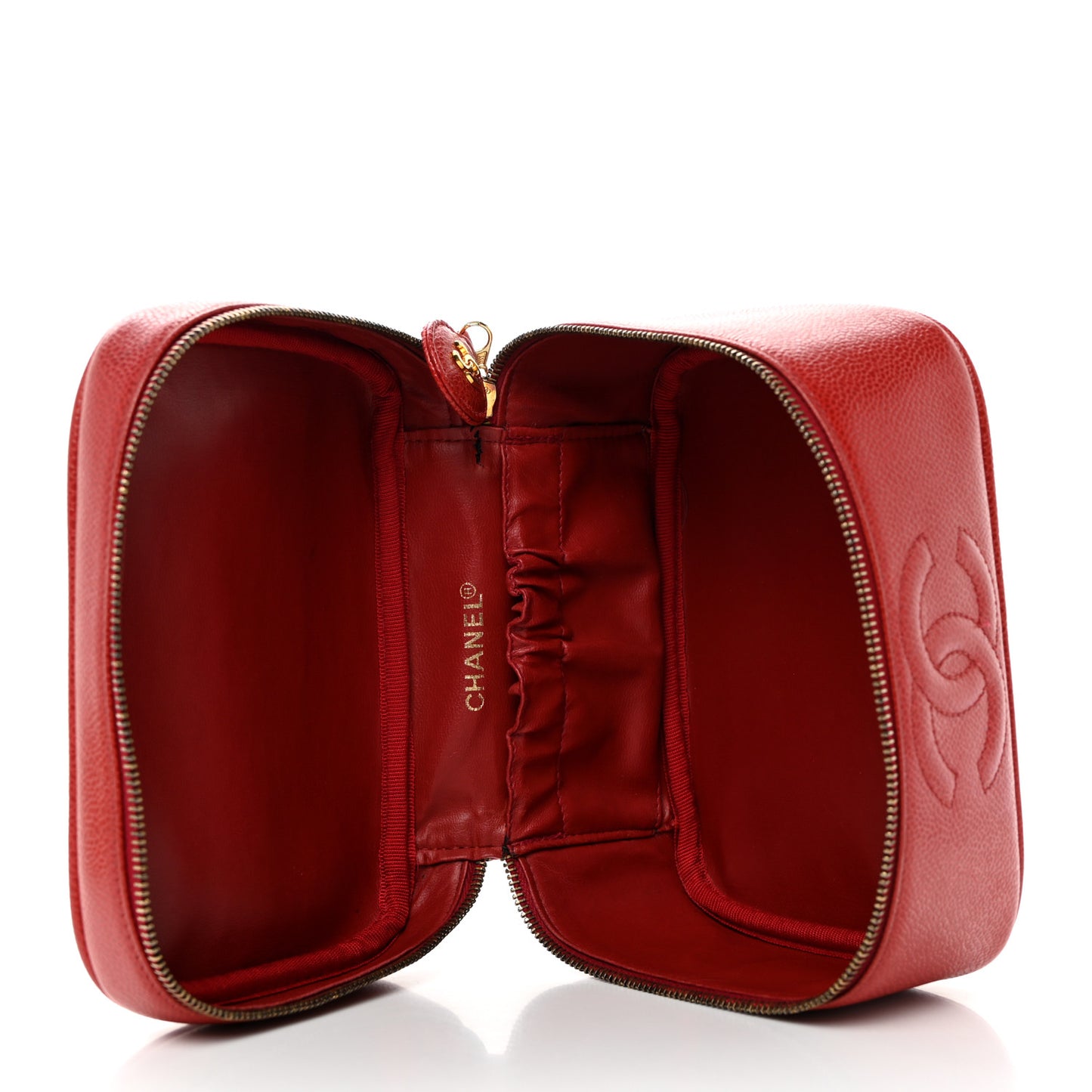 Caviar Vanity Cosmetic Case Red