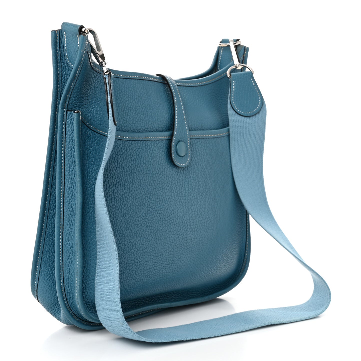 Taurillon Clemence Evelyne II PM Blue Jean