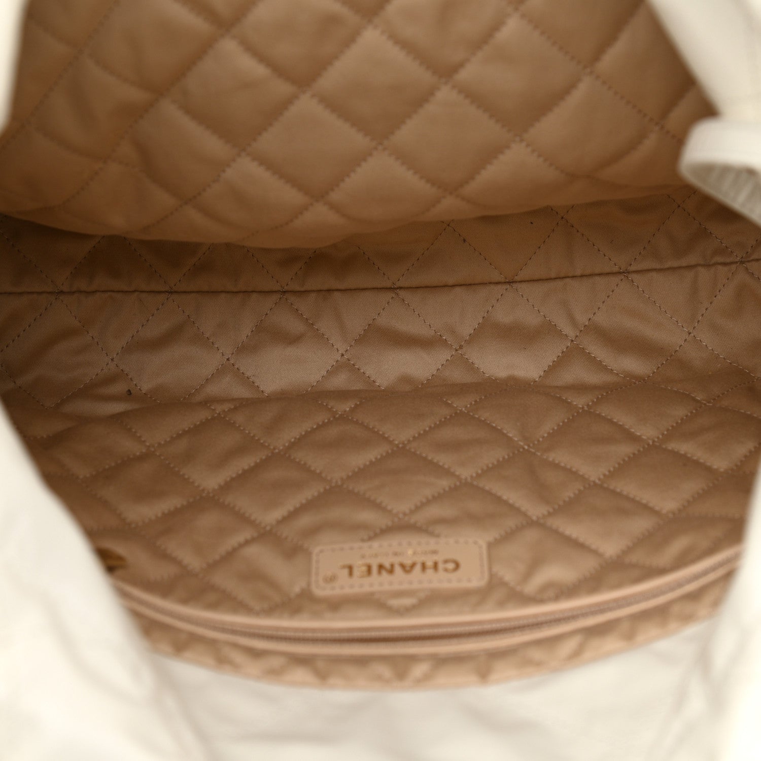 Chanel Calfskin Quilted Small Chanel 22 White 6 of 12