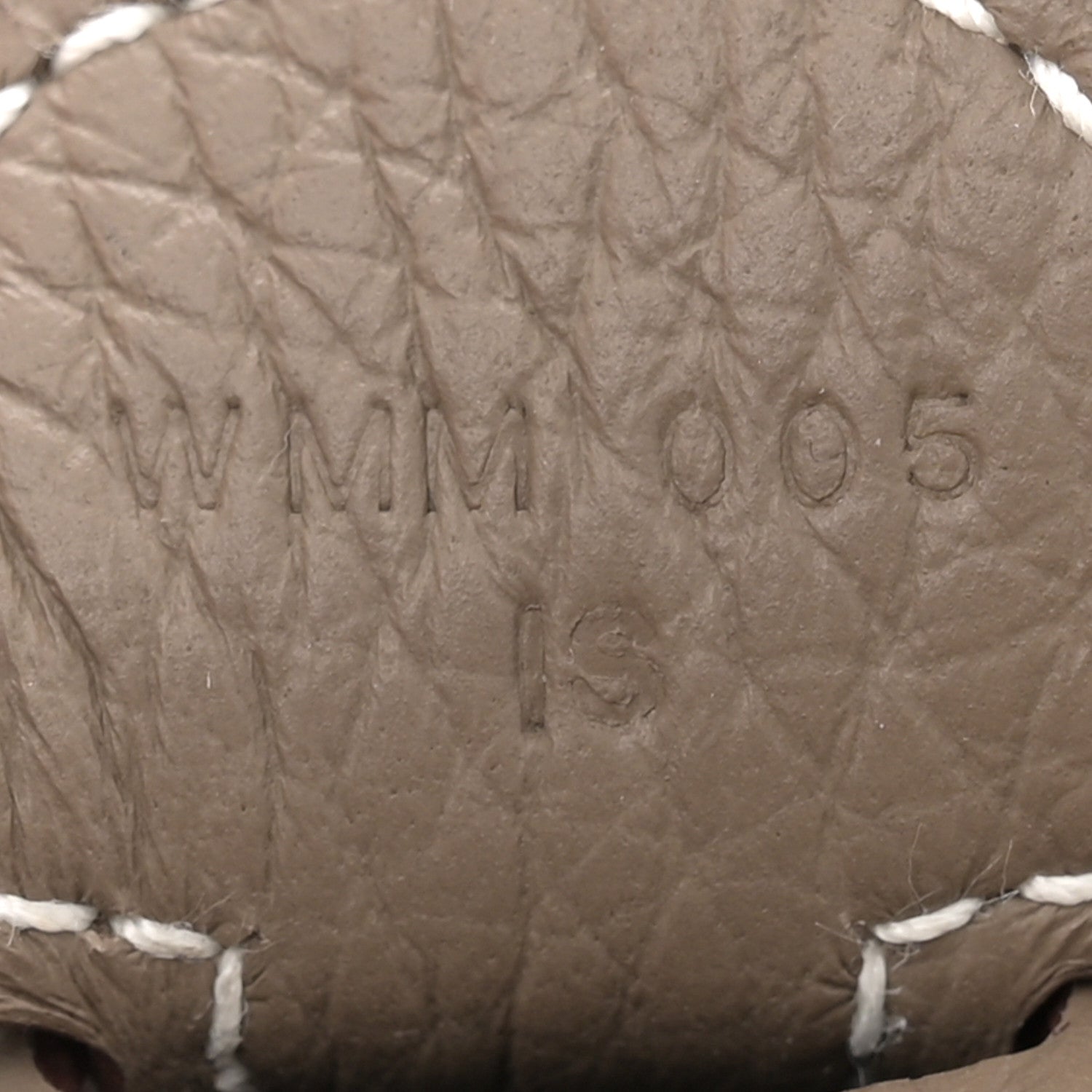 Hermes Taurillon Clemence Evelyne III GM Etoupe 7 of 10