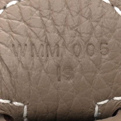 Hermes Taurillon Clemence Evelyne III GM Etoupe 7 of 10