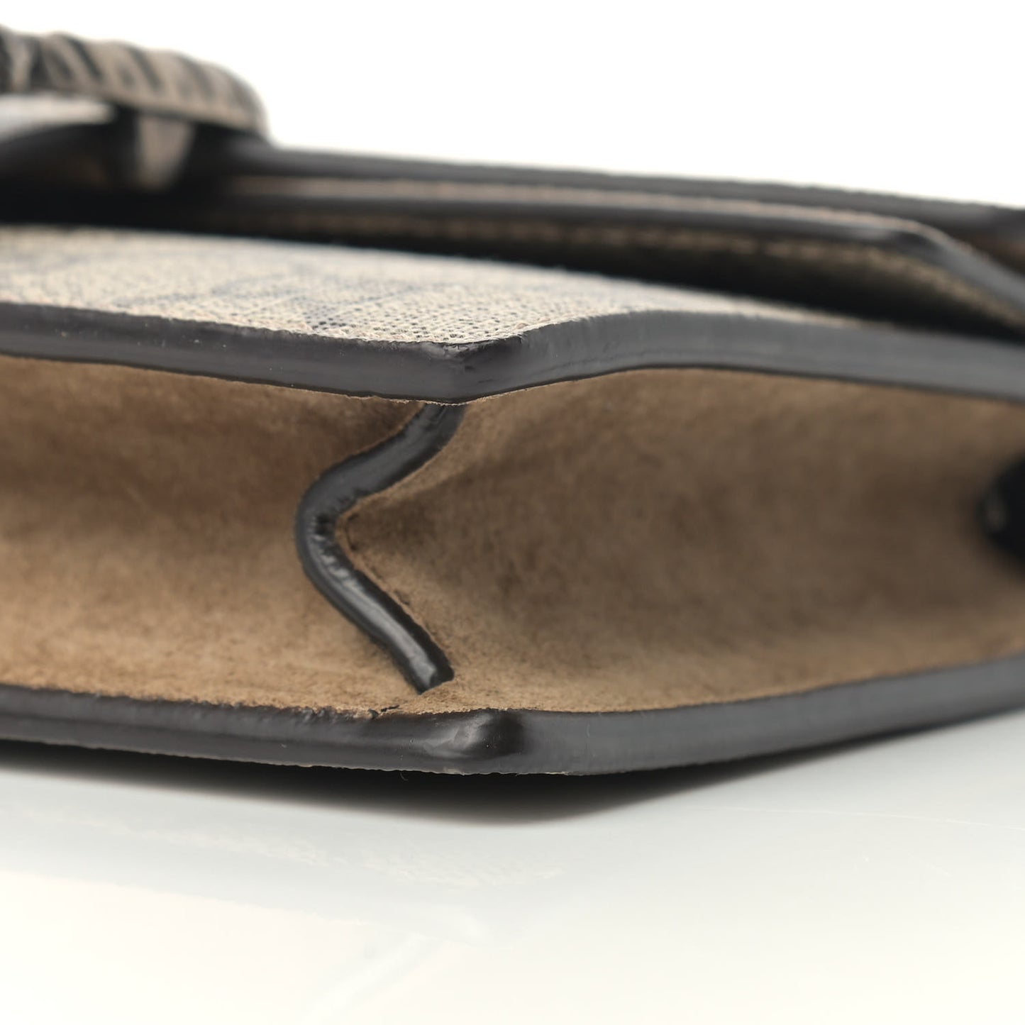 GG Supreme Monogram Super Mini Dionysus Shoulder Bag Taupe