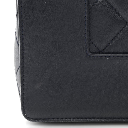 Chanel Sheepskin Quilted Vintage Mademoiselle Flap Navy 12 of 13