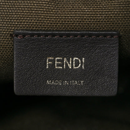 Fendi Canvas Vitello King F is Fendi FF Embroidered Mini Mon Tresor Bucket Bag Amazzonia Cuoio 7 of 12