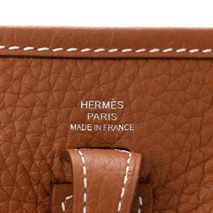 Hermes Taurillon Clemence Evelyne TPM Gold 6 of 11