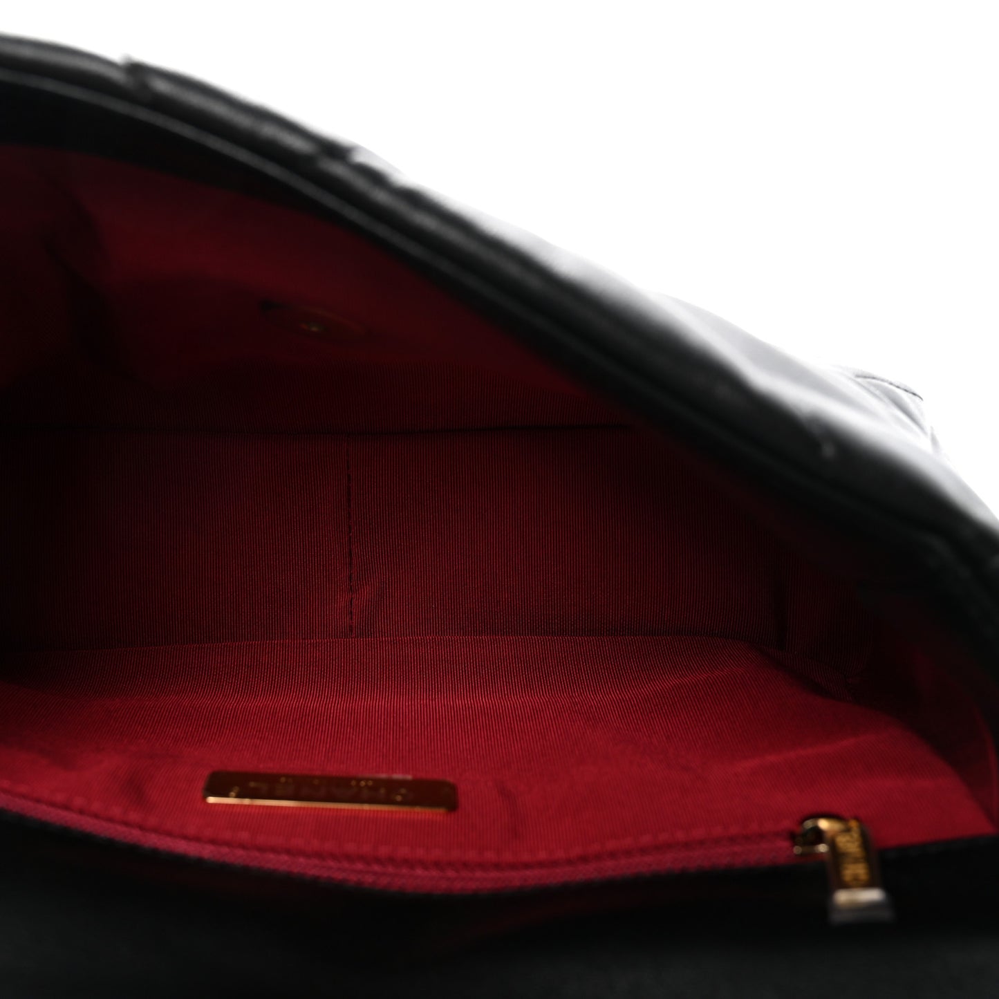 Lambskin Quilted Medium Chanel 19 Flap Black