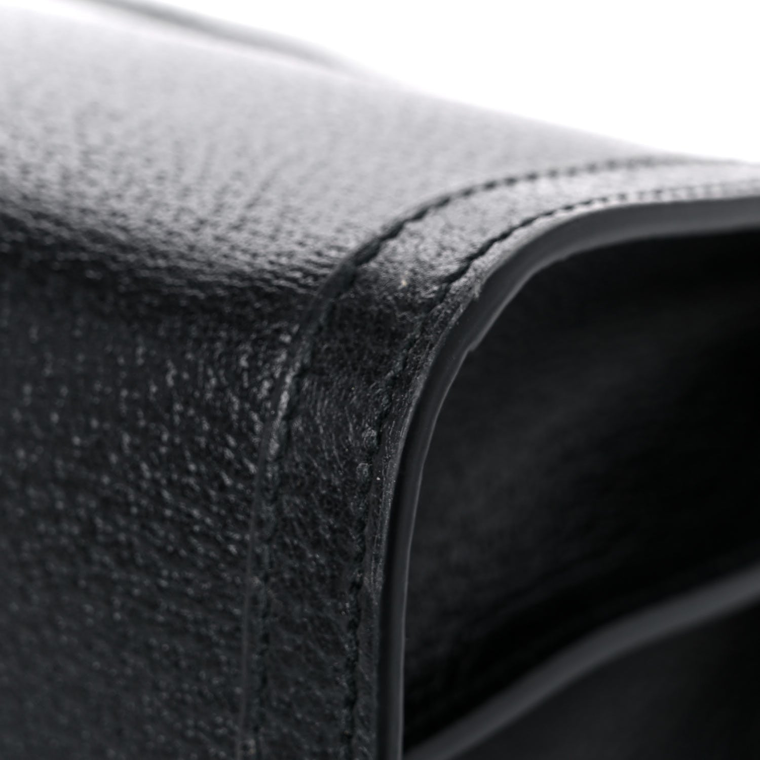 Gucci Textured Calfskin Web Medium Ophidia Chain Shoulder Bag Black 12 of 15