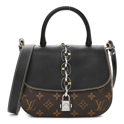 Louis Vuitton Calfskin Monogram Chain It Bag PM Black 1 of 12