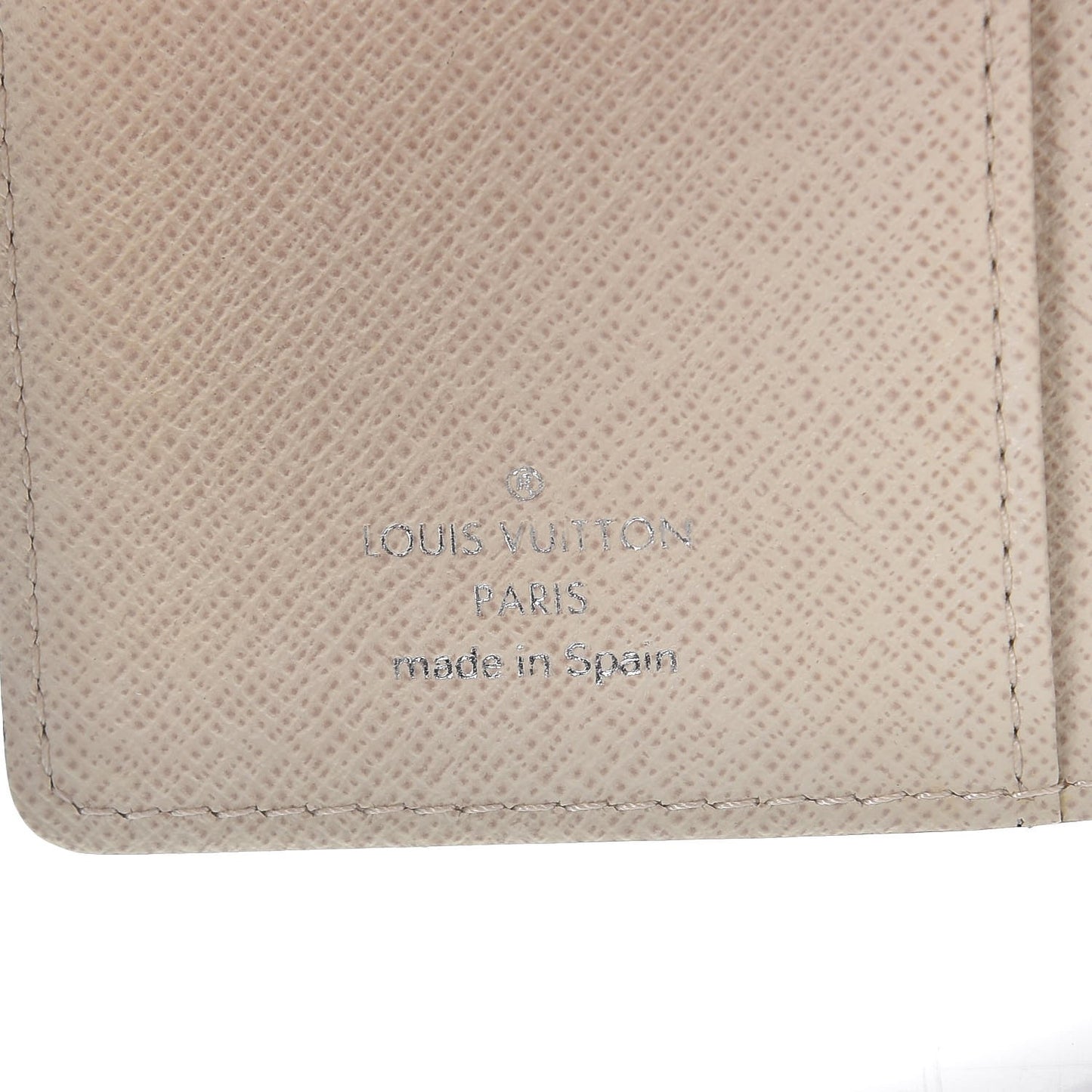Epi Small Ring Agenda Cover Ivory Ivory
