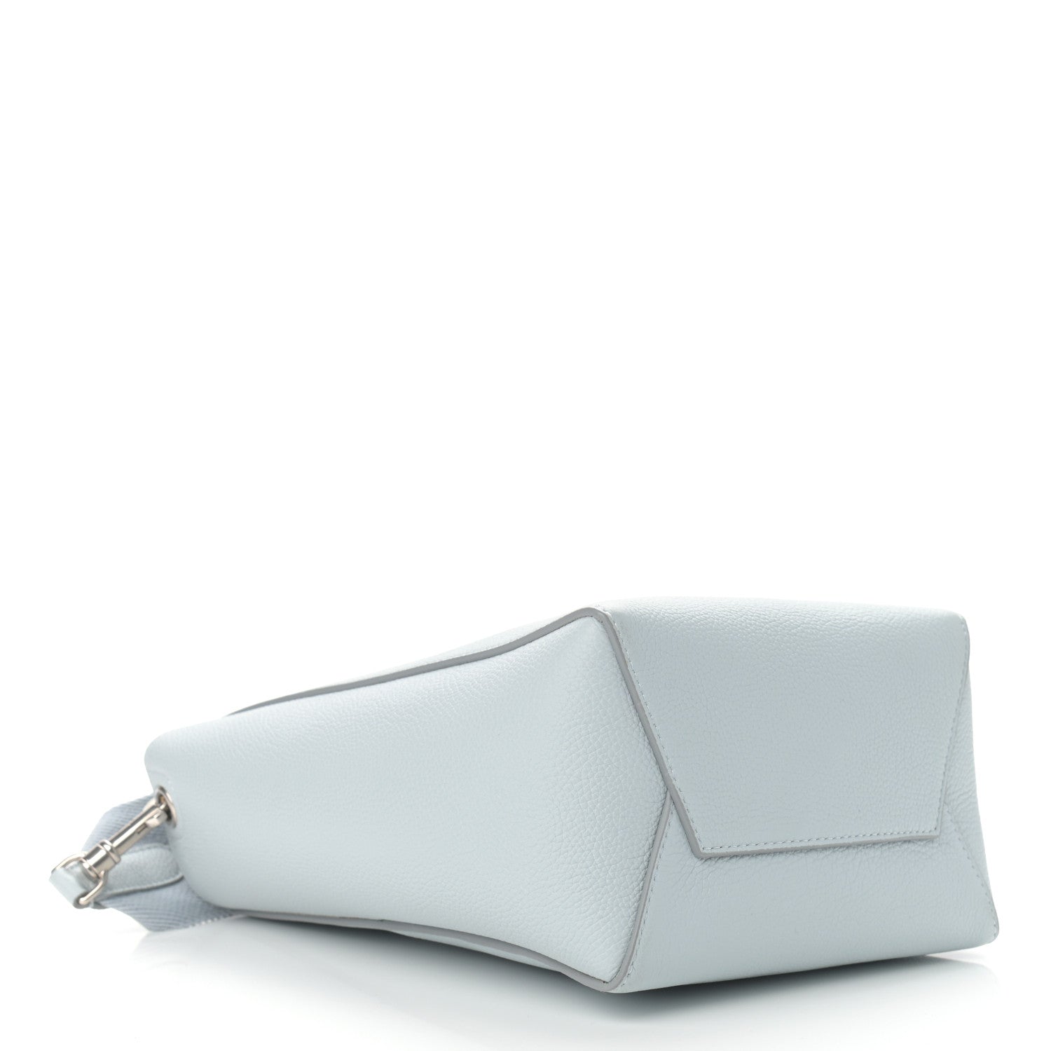 Celine Soft Grained Calfskin Small Sangle Bucket Bag Storm 3 of 9