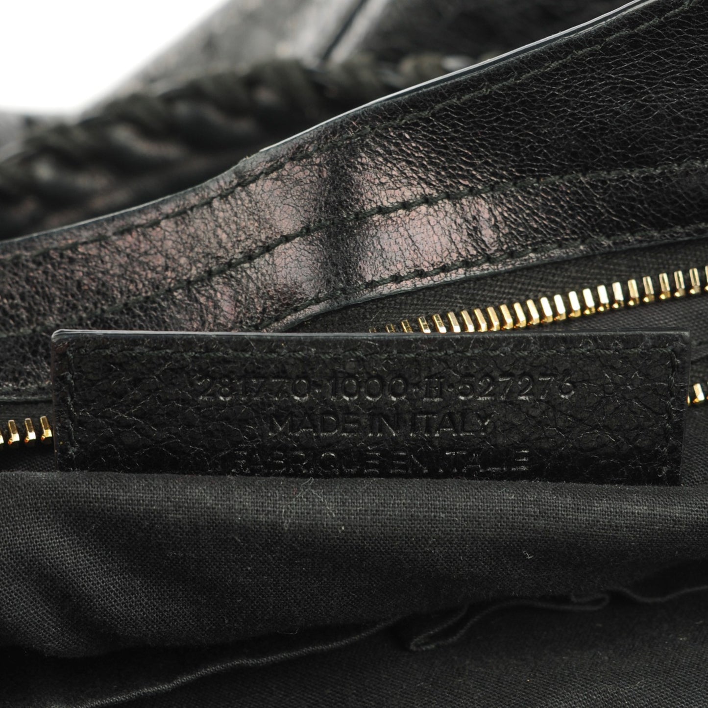 Agneau Giant 12 Gold Hardware City Black