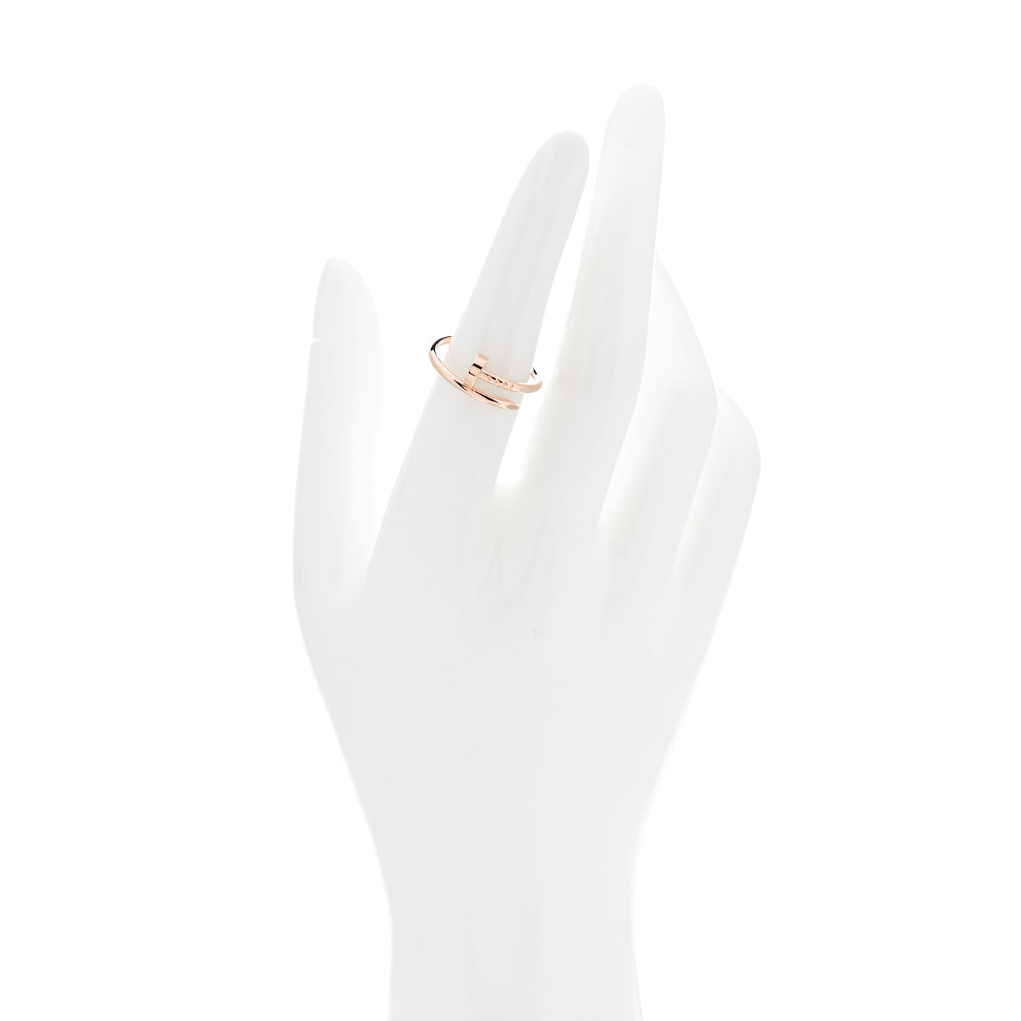 18K Pink Gold Small Juste Un Clou Ring 52 6