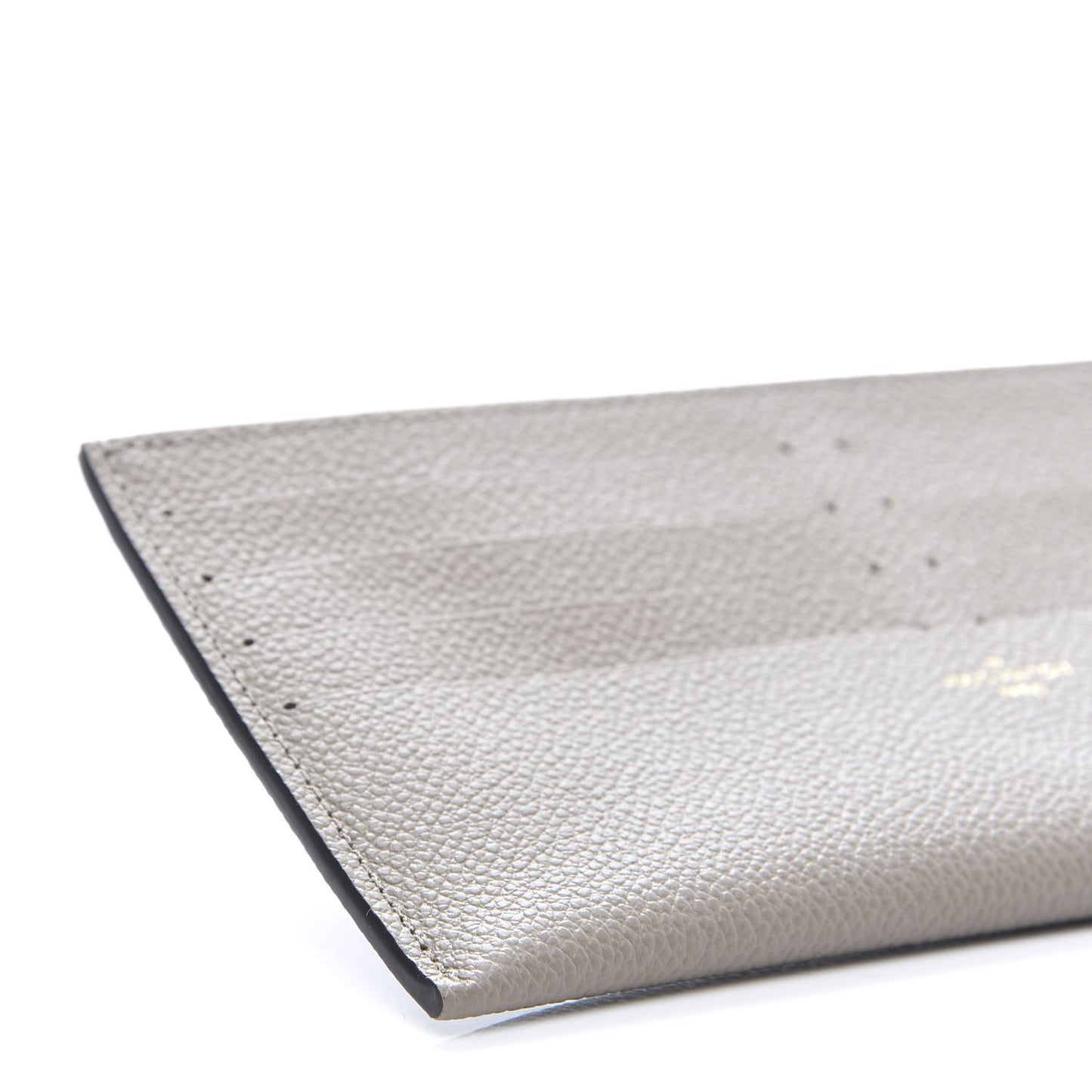 Calfskin Felicie Chain Wallet Card Holder Insert Tourterelle