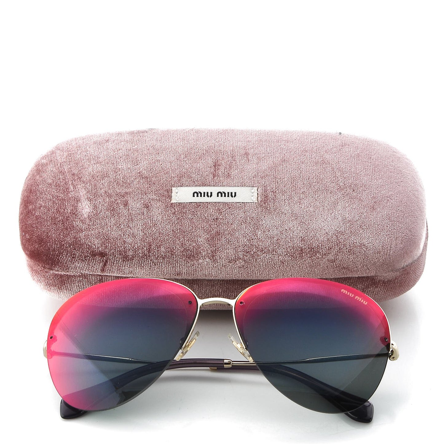 Aviator Sunglasses SMU53P Gold