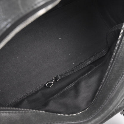 Chanel Caviar Outdoor Ligne Doctor Bag Black/Dk Grn tint 8 of 13