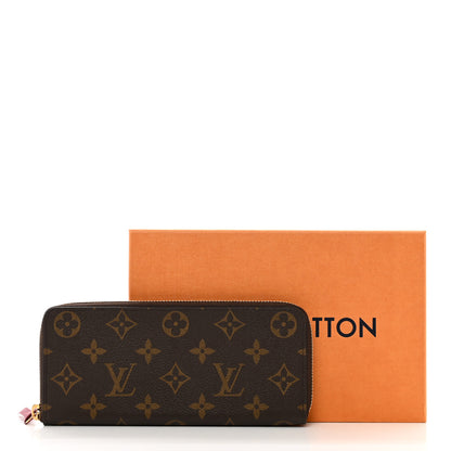 Louis Vuitton Monogram Clemence Wallet Fuchsia 7 of 7
