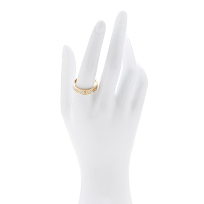 Cartier 18K Yellow Gold Diamond 4mm LOVE Wedding Paved Band Ring 63 10.25 2 of 5