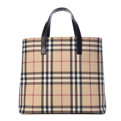 Burberry House Check Medium Tote Black 1 of 12