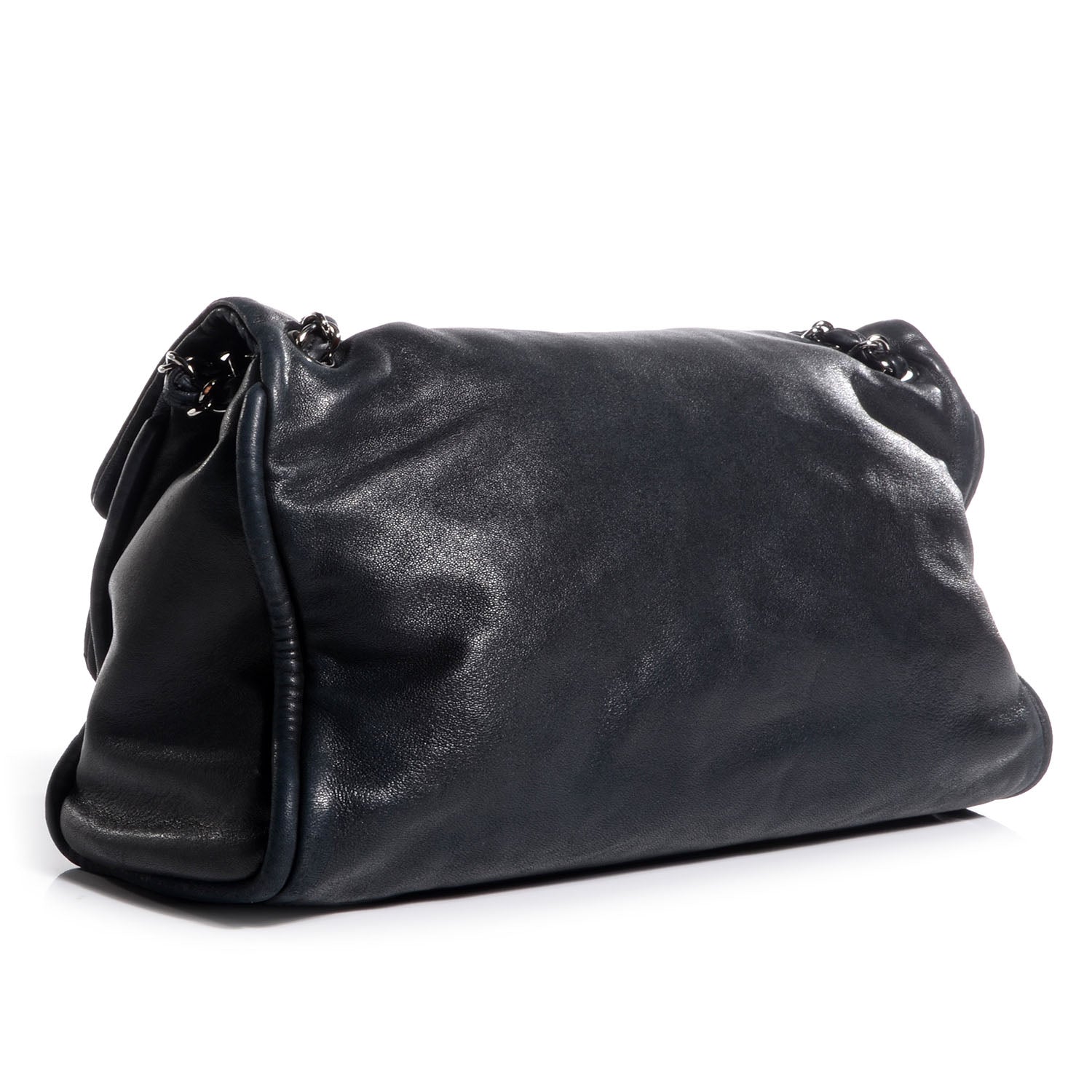 Chanel Lambskin Double Mademoiselle Jumbo Flap Black 3 of 7