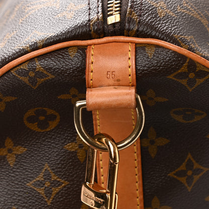 Louis Vuitton Monogram Keepall Bandouliere 55 7 of 15