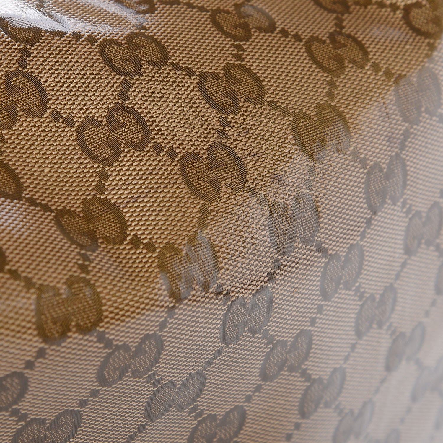 Gucci Crystal Monogram Large Signature Hobo Brown 9 of 12