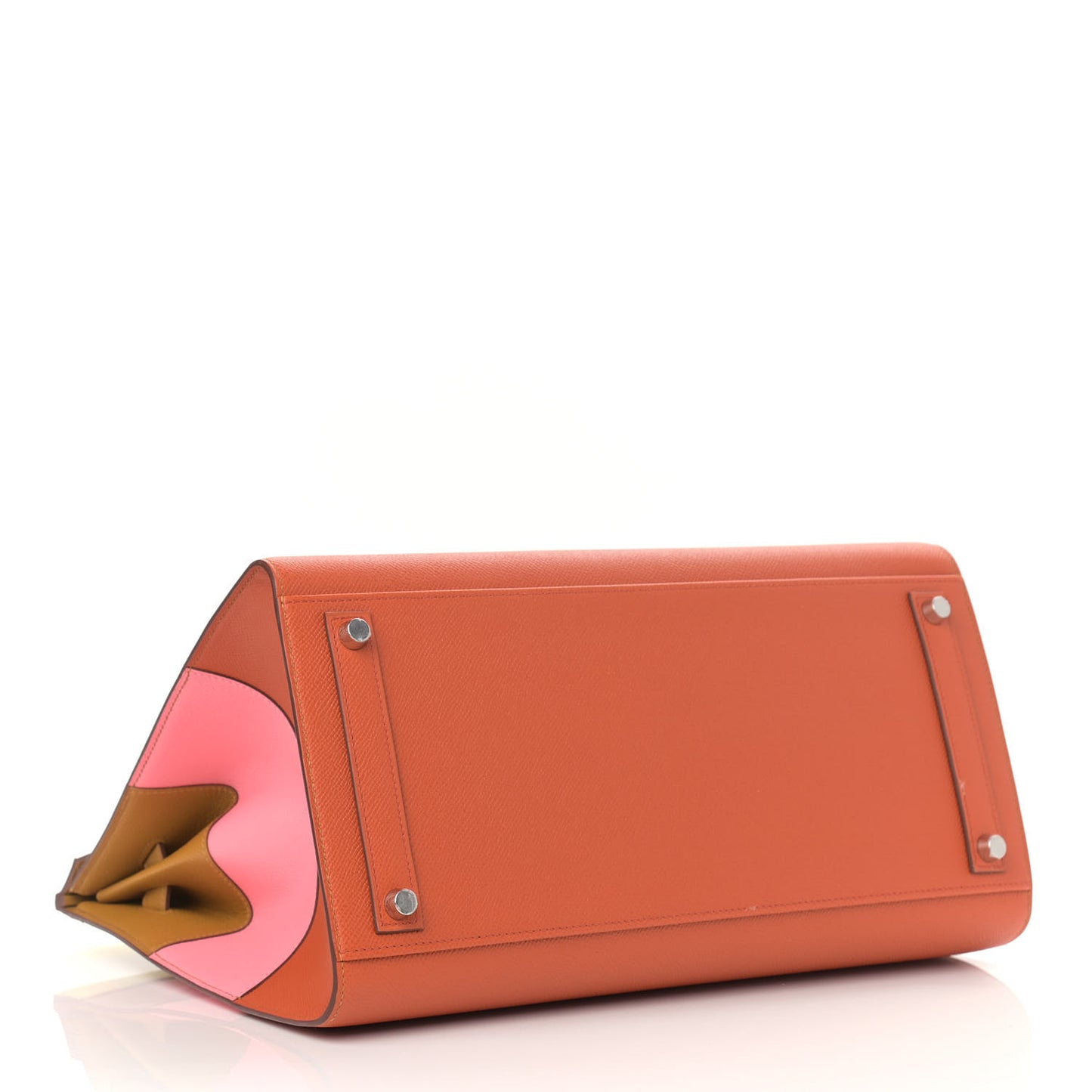 Epsom Sunrise Birkin Sellier 35 Lime Sesame Rose Confetti Terre Battue