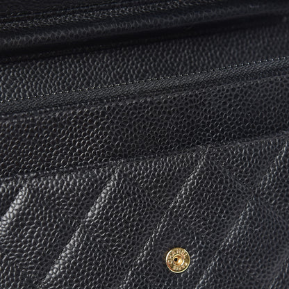 Chanel Caviar Quilted Wallet On Chain WOC Black 14 of 15