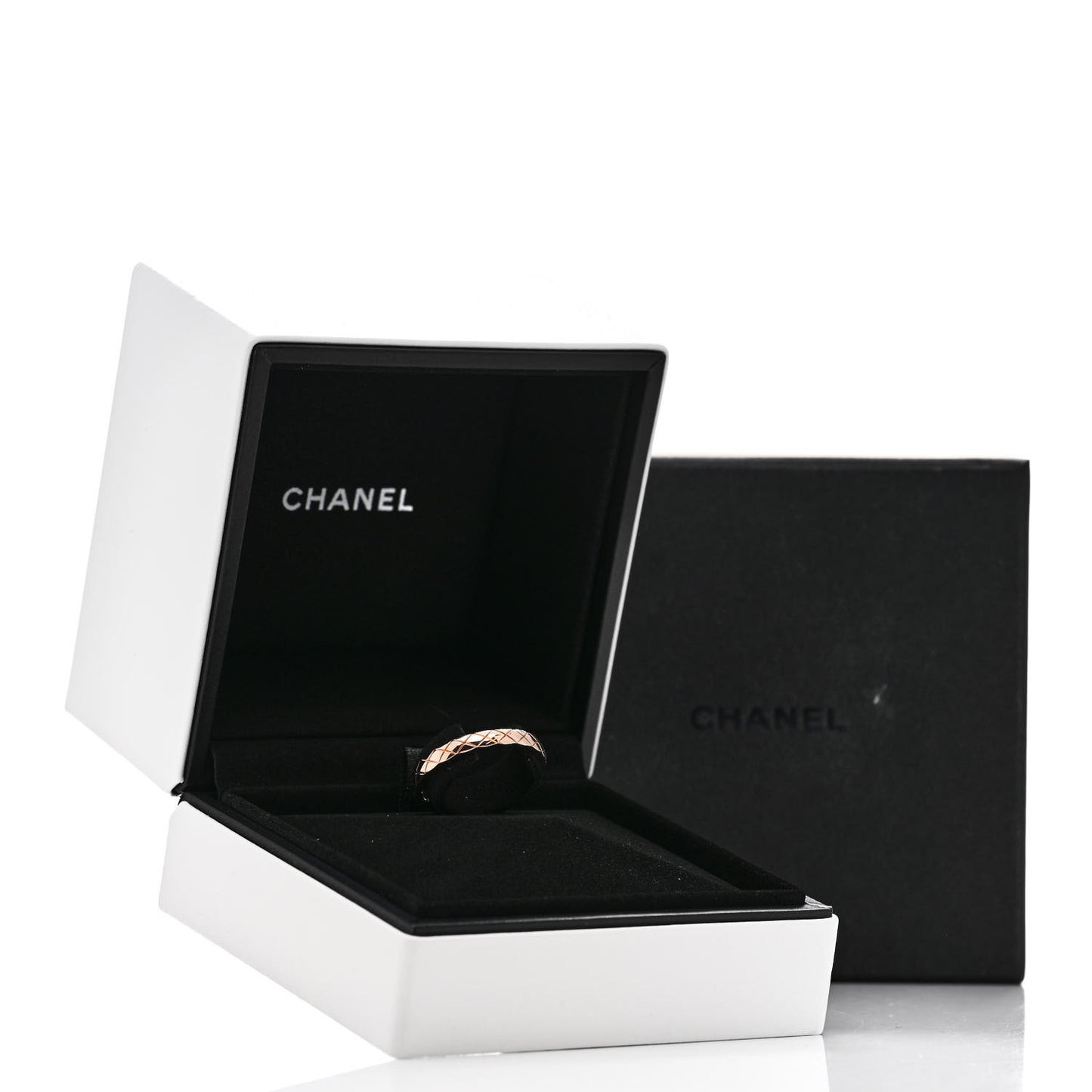 18K Beige Gold Mini Coco Crush Ring 60 9