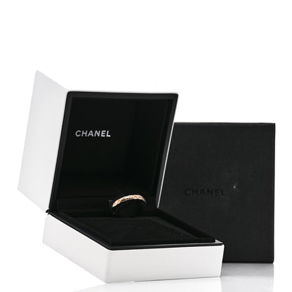 Chanel 18K Beige Gold Mini Coco Crush Ring 60 9 5 of 5