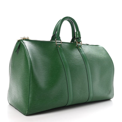 Louis Vuitton Epi Keepall 45 Borneo 2 of 11