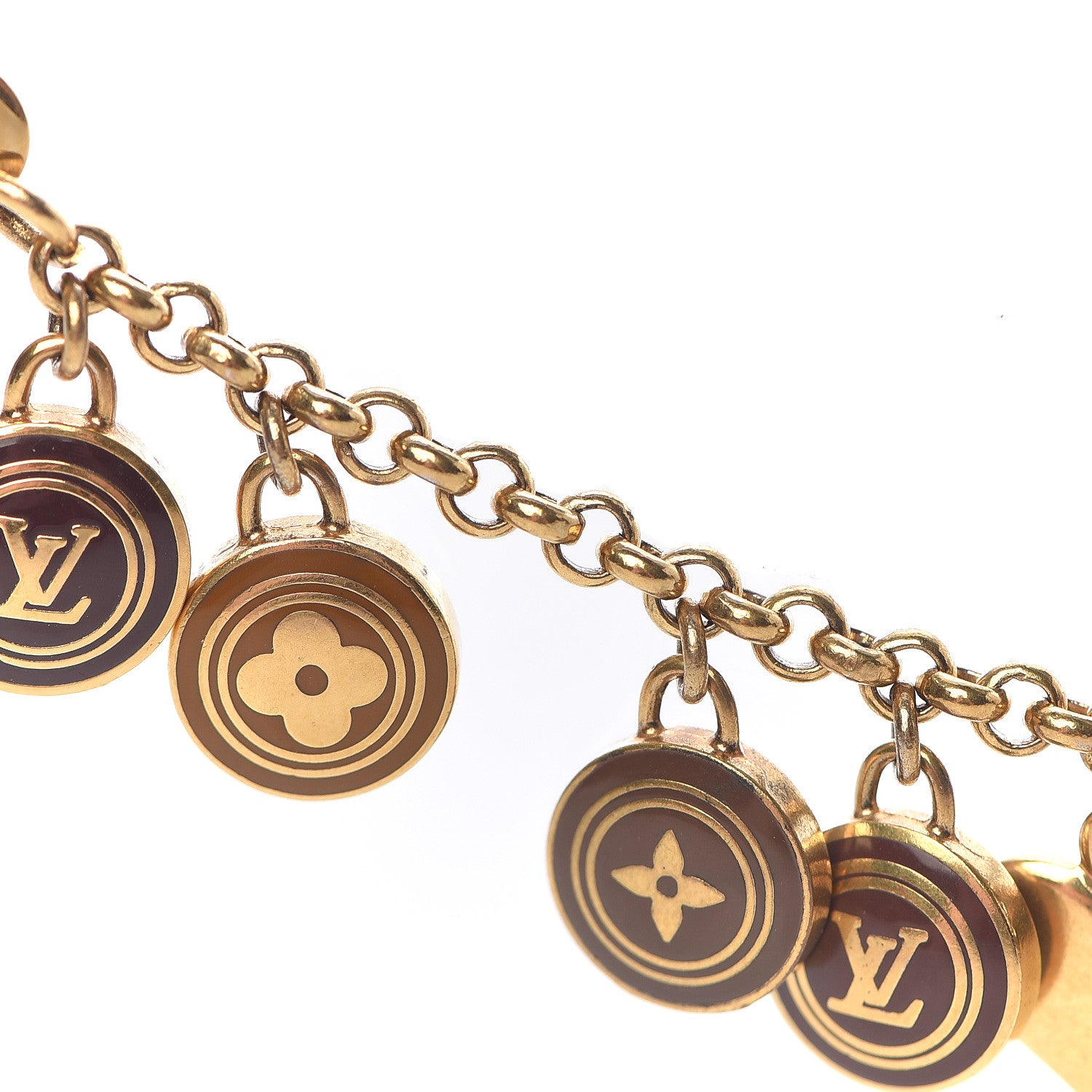 Louis Vuitton Pastilles Key Chain Bag Charm Brown 5 of 5