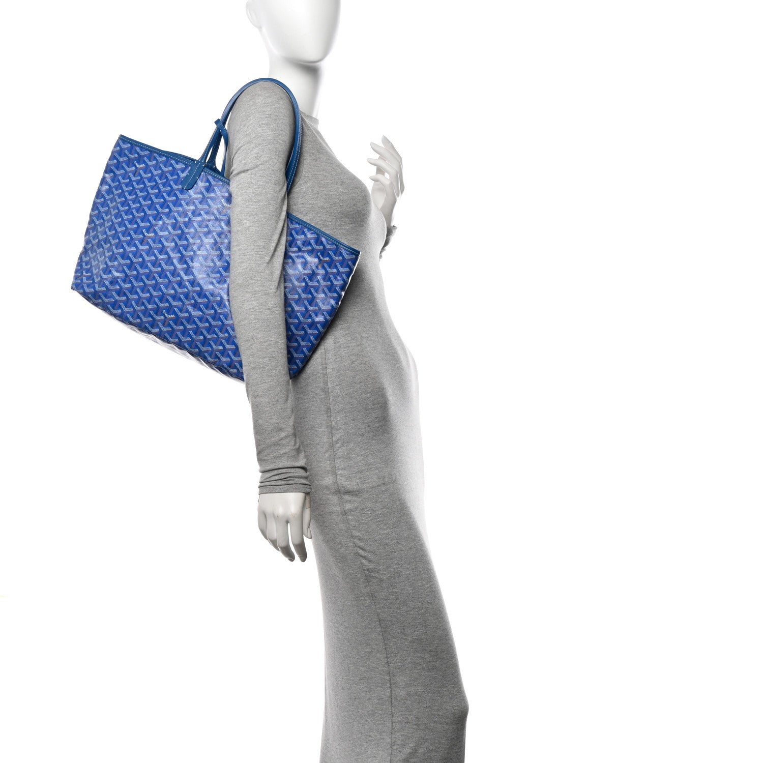 Goyard Goyardine Saint Louis Sky Blue 2 of 12