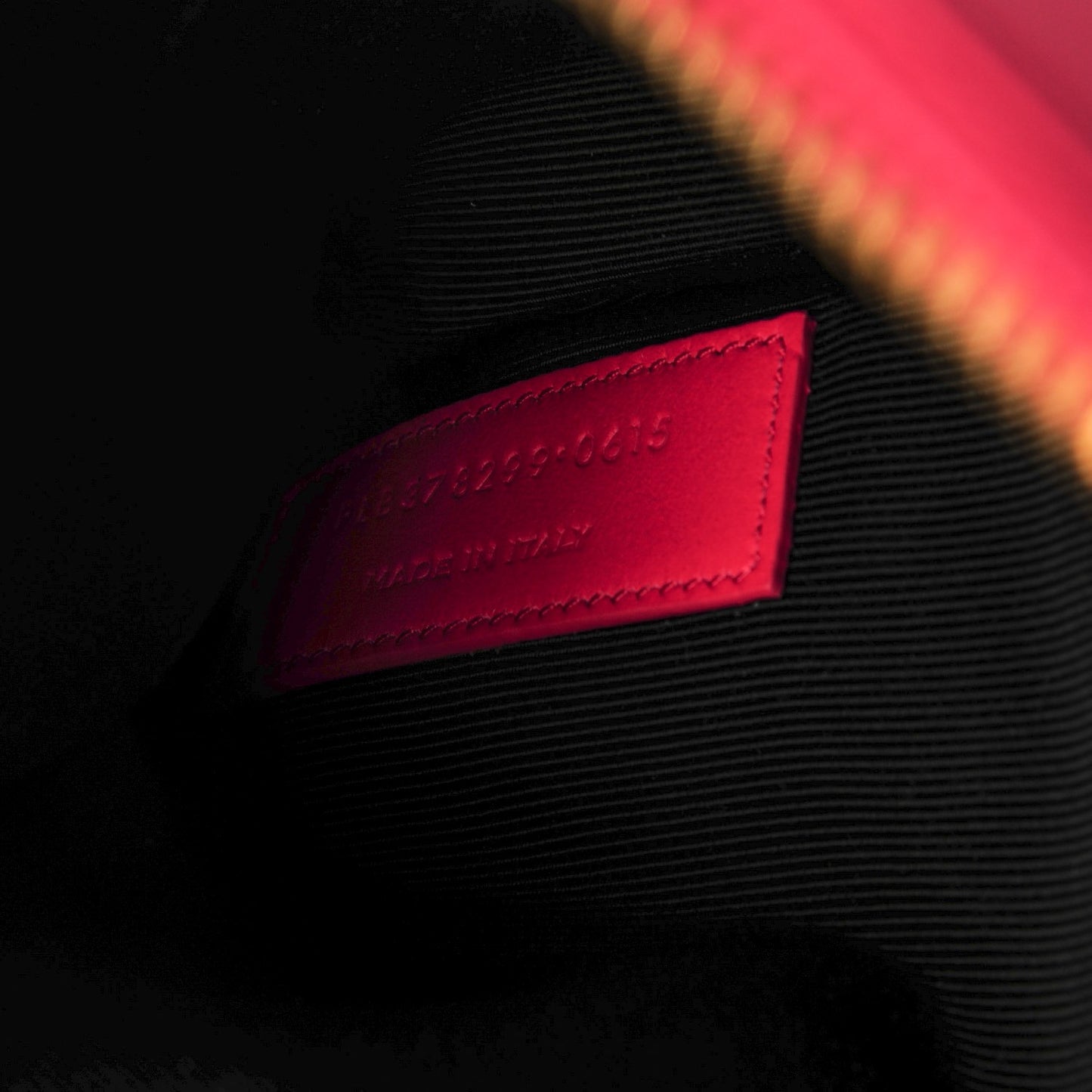 Calfskin Small Sac De Jour Black Fuchsia