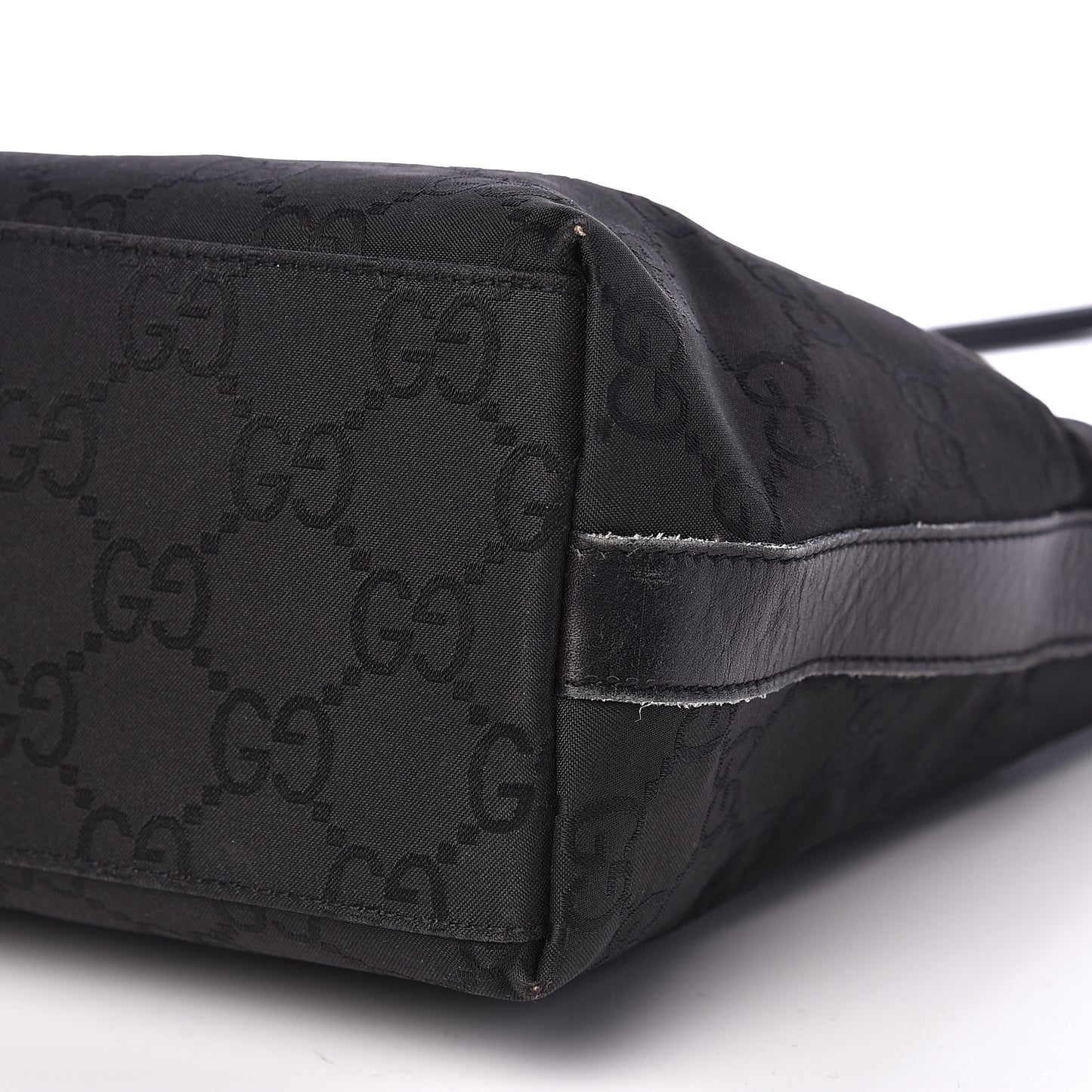 Nylon Monogram Small Hobo Black