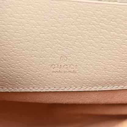 Gucci Textured Calfskin Web Mini Ophidia Round Backpack Mystic White 6 of 8